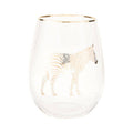 Gold Zebra Curved Tumbler | Nomi