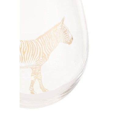 Gold Zebra Curved Tumbler | Nomi