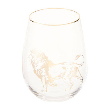 Gold Lion Curved Tumbler | Nomi