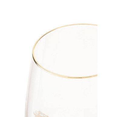 Gold Lion Curved Tumbler | Nomi