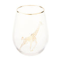 Gold Giraffe Curved Tumbler | Nomi