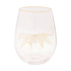 Gold Leopard Curved Tumbler | Nomi