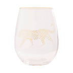 Gold Leopard Curved Tumbler | Nomi