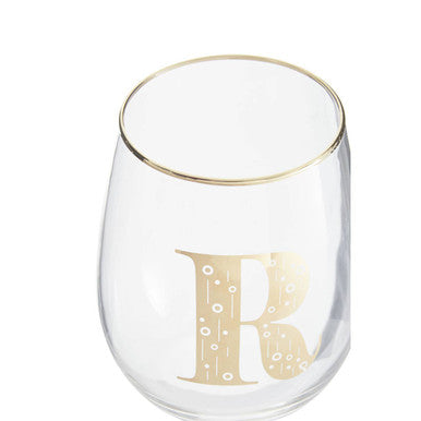 Letter R Curved Tumbler | Claro