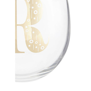 Letter R Curved Tumbler | Claro