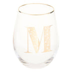 Letter M Curved Tumbler | Claro