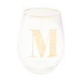 Letter M Curved Tumbler | Claro