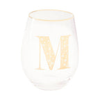 Letter M Curved Tumbler | Claro