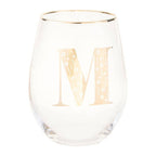 Letter M Curved Tumbler | Claro