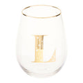 Letter L Curved Tumbler | Claro