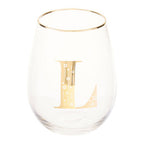 Letter L Curved Tumbler | Claro