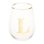 Letter L Curved Tumbler | Claro