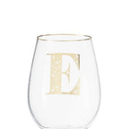 Claro Letter E  Curved Tumbler