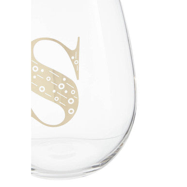 Letter S Curved Tumbler | Claro