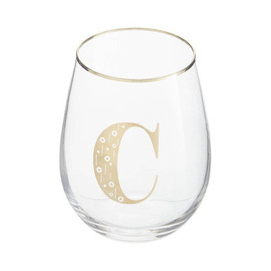 Letter C Curved Tumbler | Claro