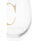 Letter C Curved Tumbler | Claro