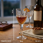 Crystal Wine Glasses Set of Four | Beaufort