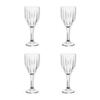 Beaufort Set Of 4 Crystal  Wine Glasses