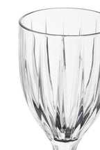 Beaufort Set Of 4 Crystal  Wine Glasses