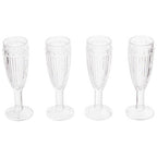 Set of Four Champagne Glasses | Auclair