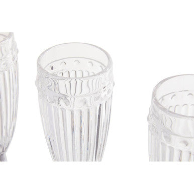 Set of Four Champagne Glasses | Auclair