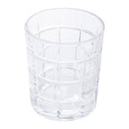 Set of Four Check Glass Tumblers | Auclair
