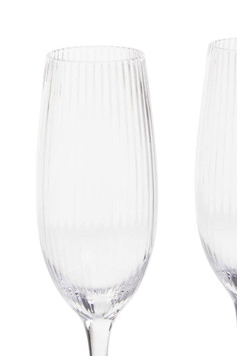Set of Four Champagne Glasses | Lyle