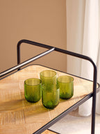 Set of Four Green Tumblers | Fleur