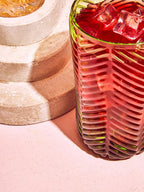 Set of Four Green Highball Glasses | Fleur
