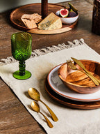 Set of Four Green Wine Glasses | Fleur