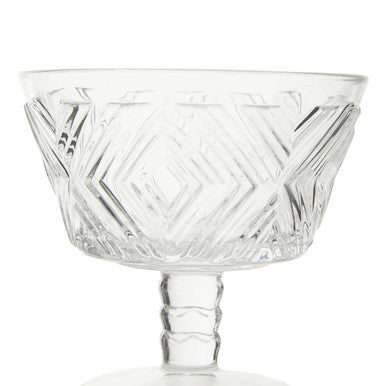 Set of 4 Glass Dessert Bowls | Fleur