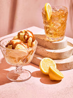 Fleur Set Of Four Clear Glass Tumblers