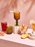 Set of Four Clear Highball Glasses | Fleur