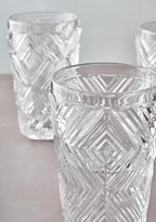 Set of Four Clear Highball Glasses | Fleur