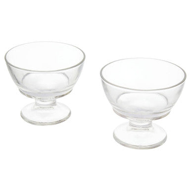 Set of Four Round Sundae Dishes | Torta