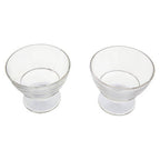 Set of Four Round Sundae Dishes | Torta