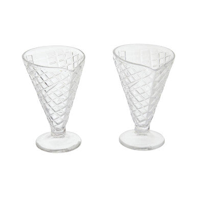 Set of Four Tapered Sundae Dishes | Torta