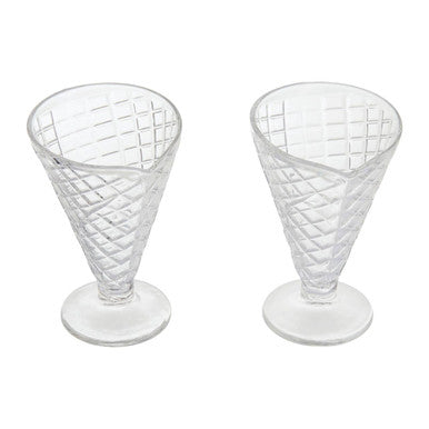 Set of Four Tapered Sundae Dishes | Torta