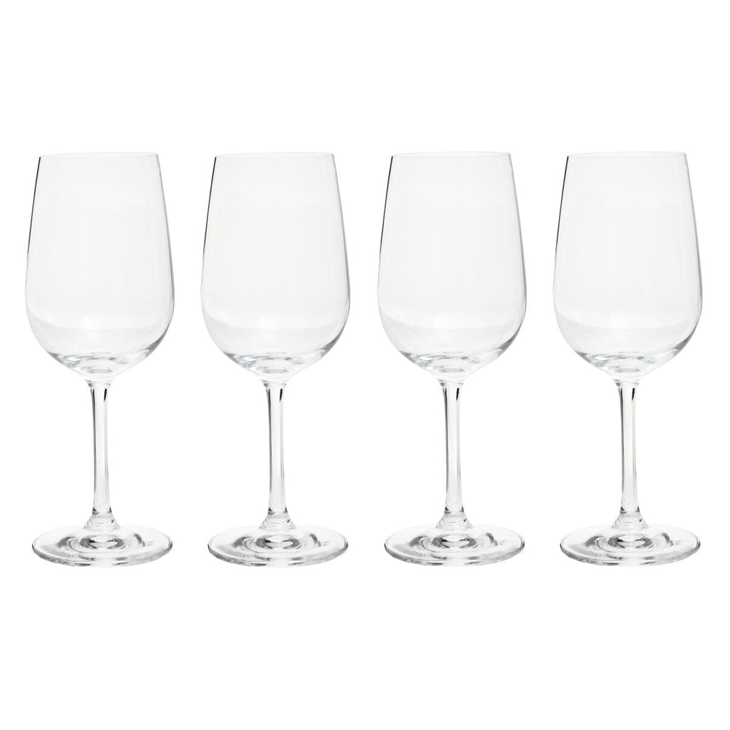 Set Of 4 Crystal Wine Glasses | Ada