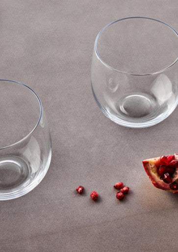Set Of 4 Small Crystal Tumblers | Ada
