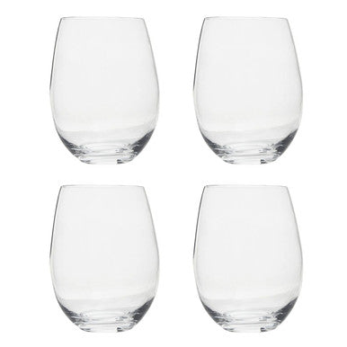 Set Of 4 Crystal Tumblers | Ada