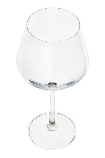 Set Of 2 Crystal Burgundy Glasses | Ada