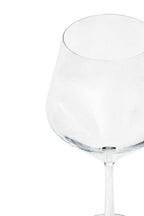 Set Of 2 Crystal Burgundy Glasses | Ada