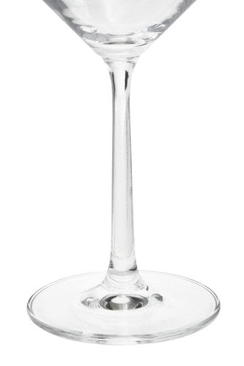 Set Of 2 Crystal Burgundy Glasses | Ada