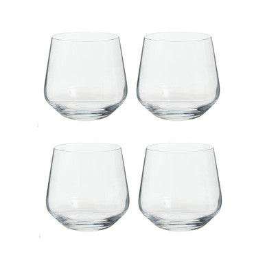 Set of 4 large Crystal Tumblers | Ada