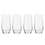Set Of 4 Crystal High Ball Glasses | Ada