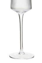 Eldon Set of Four Ribbed Champagne Glasses MOB