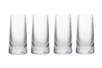 Set of Four Ribbed Hi Ball Glasses | Eldon