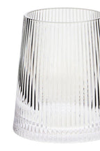 Set of 4 Ribbed Glass Tumblers | Eldon