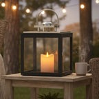 Large Stainless Steel Lantern | Regents Park